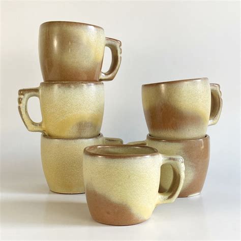 frankoma pottery mug